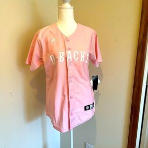 NWT Child XL Adidas Diamondbacks fan jersey MLB Genuine Merchandise